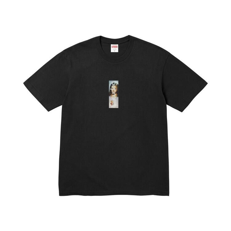 Supreme Prayer Card Box Logo Tee Black – hlavní pohled | Purekickz