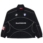 Supreme Reflective Piping Pullover Black – hlavní pohled | Purekickz