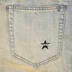Supreme Regular Jean (FW25) Dirty Indigo – detail | Purekickz