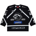 Supreme Rhinestone Hockey Jersey Black – hlavní pohled | Purekickz