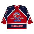Supreme Rhinestone Hockey Jersey Red – hlavní pohled | Purekickz