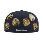 Supreme Rings Box Logo New Era Navy – boční pohled | Purekickz