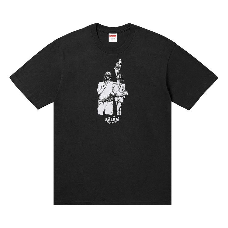 Supreme SALEM Tee Black – hlavní pohled | Purekickz