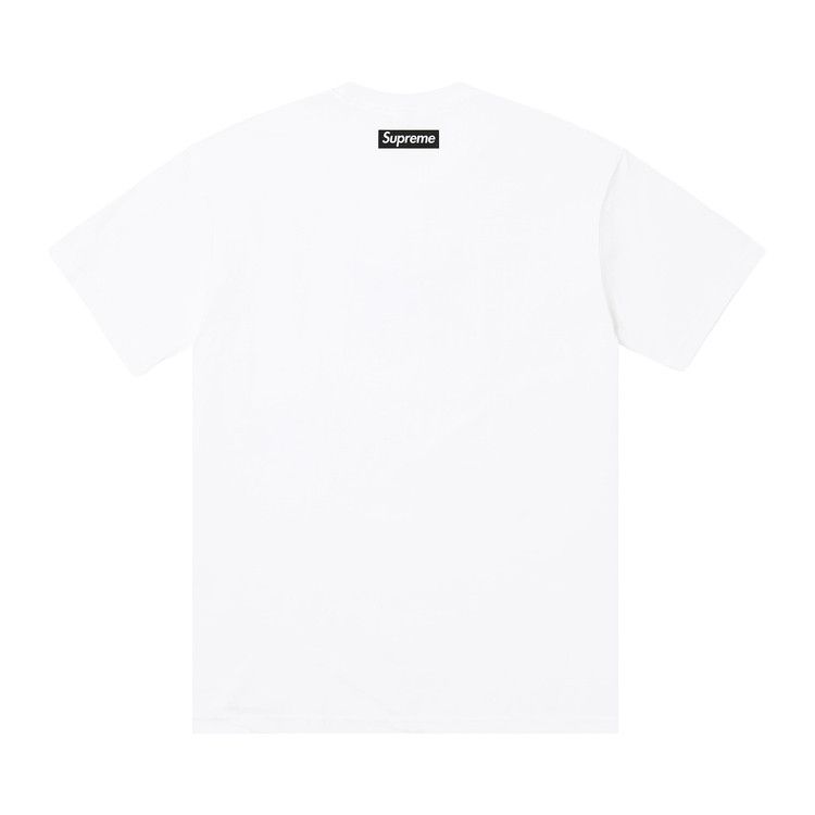 Supreme SALEM Tee White – boční pohled | Purekickz