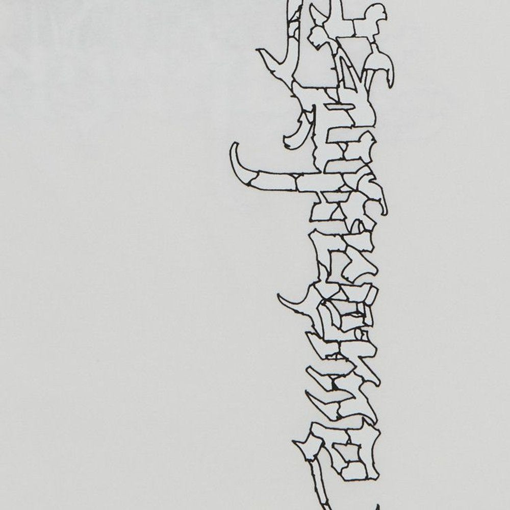 Supreme Satan Tee White – detail | Purekickz