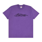 Supreme Script Tee Purple – hlavní pohled | Purekickz