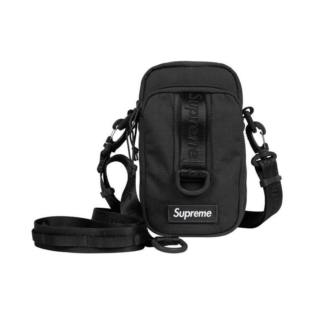 Supreme Shoulder Bag (SS26) Black – hlavní pohled | Purekickz