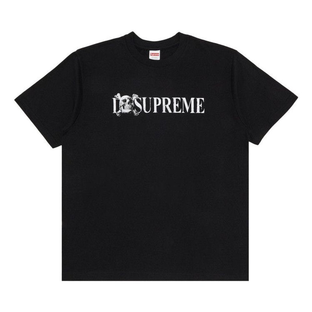 Supreme Skull Tee Black – hlavní pohled | Purekickz