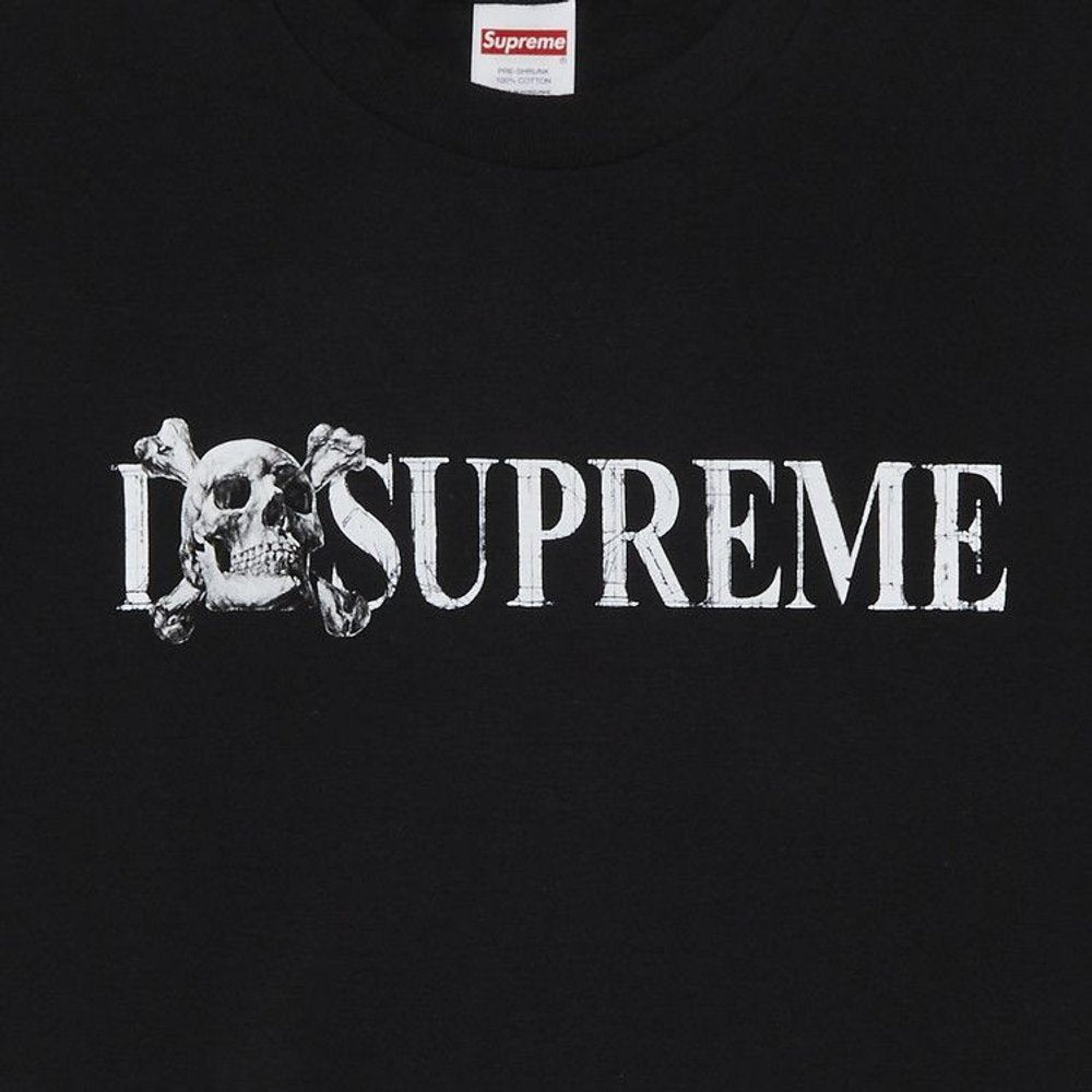 Supreme Skull Tee Black – boční pohled | Purekickz