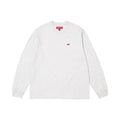 Supreme Small Box L/S Tee (FW25) Ash Grey