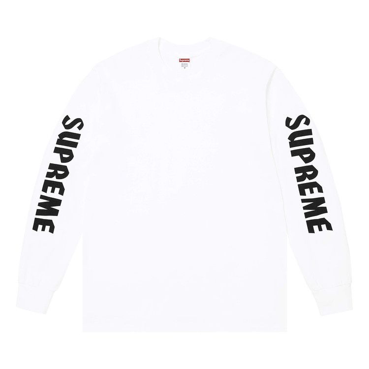 Supreme Spitfire Bighead L/S Tee White – hlavní pohled | Purekickz