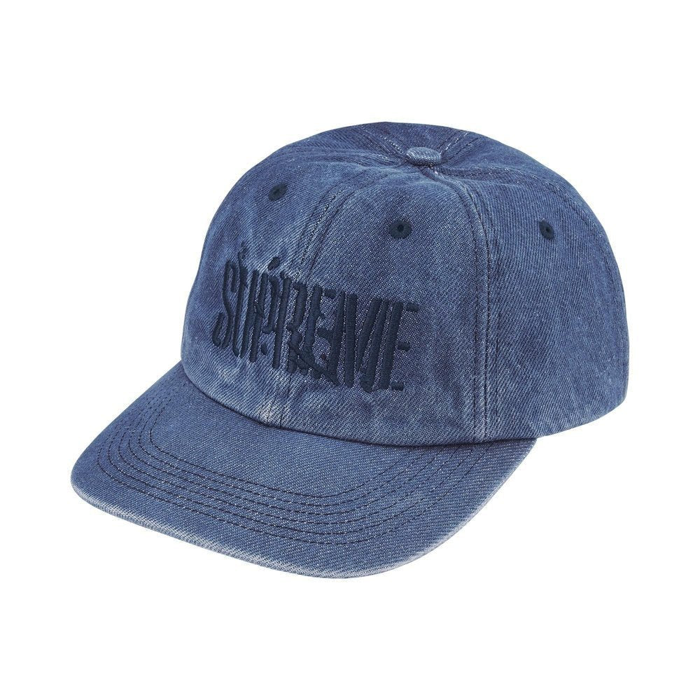 Supreme Splatter 6-Panel Denim