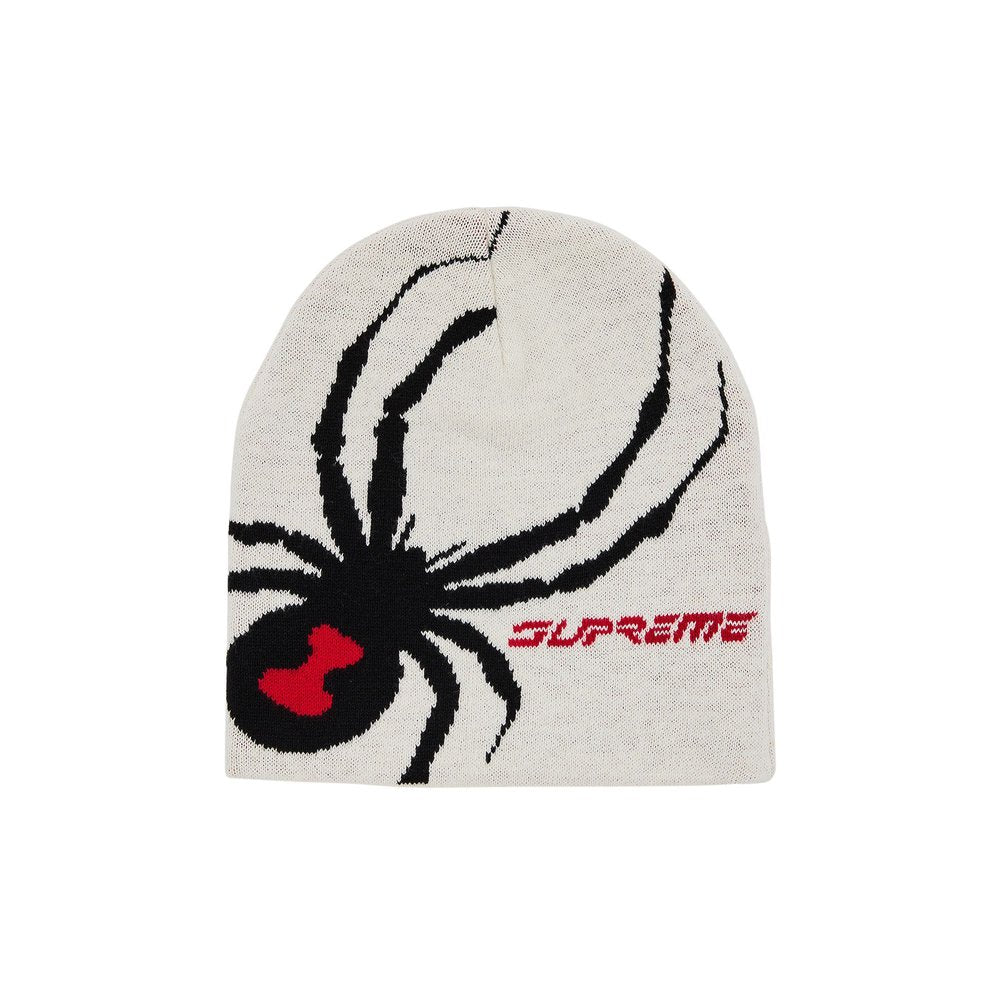 Supreme Spyder Beanie White – hlavní pohled | Purekickz