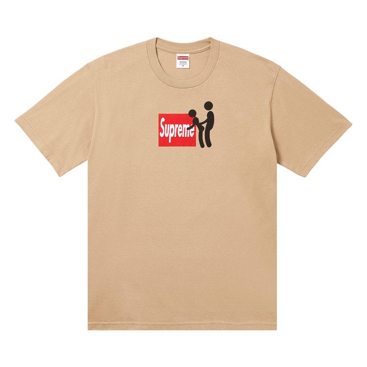 Supreme Stick Tee Khaki – hlavní pohled | Purekickz