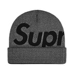 Supreme Studded Knockout Big Logo Beanie Black – hlavní pohled | Purekickz
