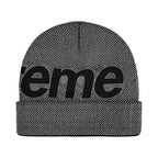 Supreme Studded Knockout Big Logo Beanie Black – boční pohled | Purekickz