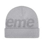 Supreme Studded Knockout Big Logo Beanie Grey – boční pohled | Purekickz