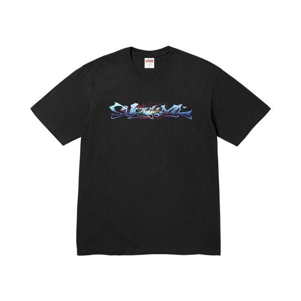 Supreme Tag Tee Black – hlavní pohled | Purekickz