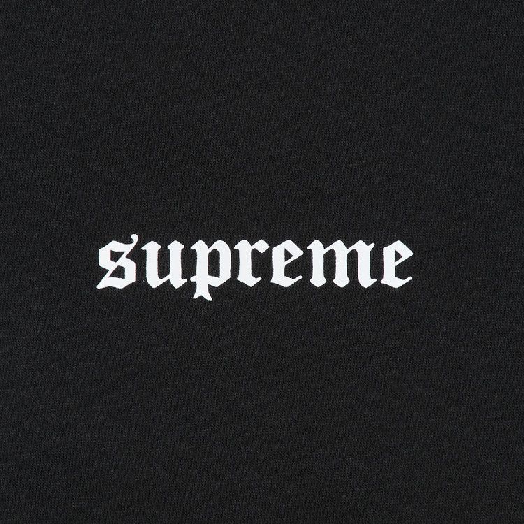 Supreme Target Tee Black – detail | Purekickz