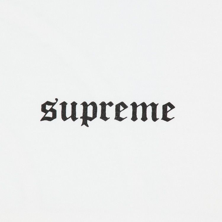 Supreme Target Tee White – detail | Purekickz