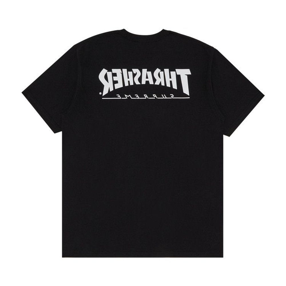 Supreme Thrasher Harold Tee Black – boční pohled | Purekickz