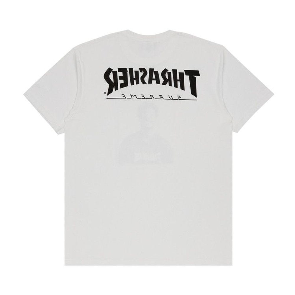 Supreme Thrasher Harold Tee White – boční pohled | Purekickz