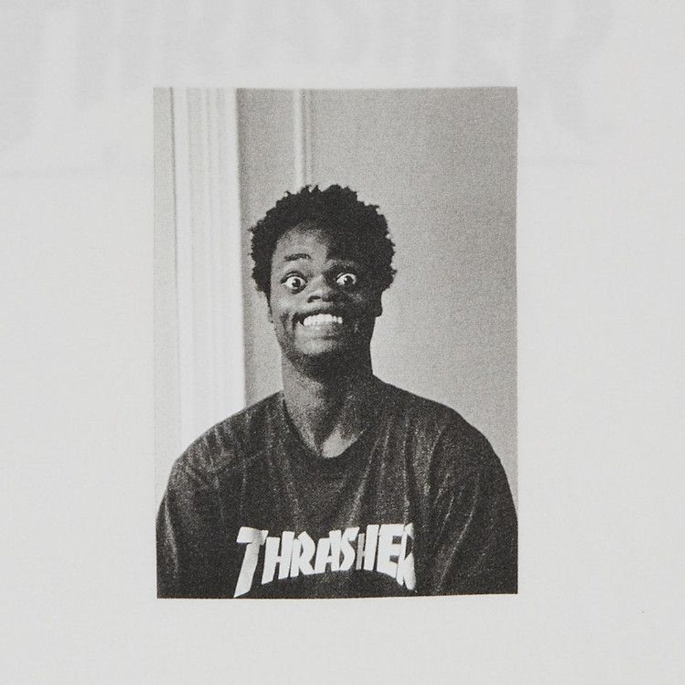 Supreme Thrasher Harold Tee White – detail | Purekickz