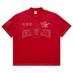 Supreme True Religion Applique Polo Red – hlavní pohled | Purekickz
