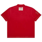 Supreme True Religion Applique Polo Red – boční pohled | Purekickz