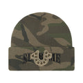 Supreme True Religion Beanie (FW25) Olive Camo – hlavní pohled | Purekickz
