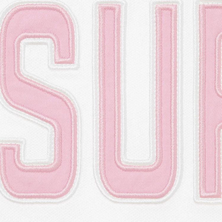 Supreme Twill Appliqué Polo White – boční pohled | Purekickz