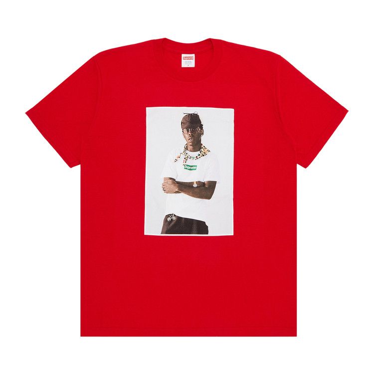 Supreme Tyler The Creator Tee Red – hlavní pohled | Purekickz