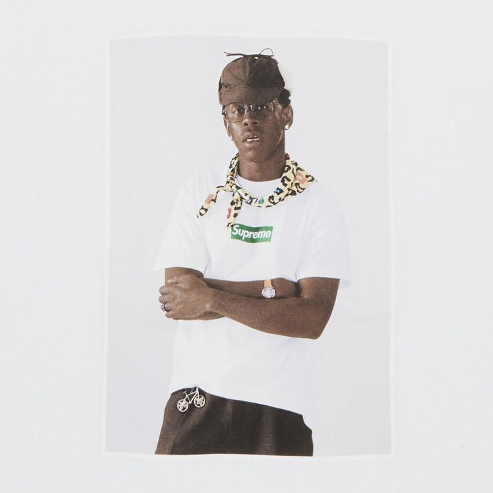Supreme Tyler The Creator Tee White – boční pohled | Purekickz