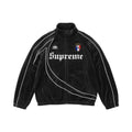 Supreme Umbro Velour Track Jacket Black