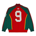 Supreme Umbro Zip Up Sweater Red – boční pohled | Purekickz