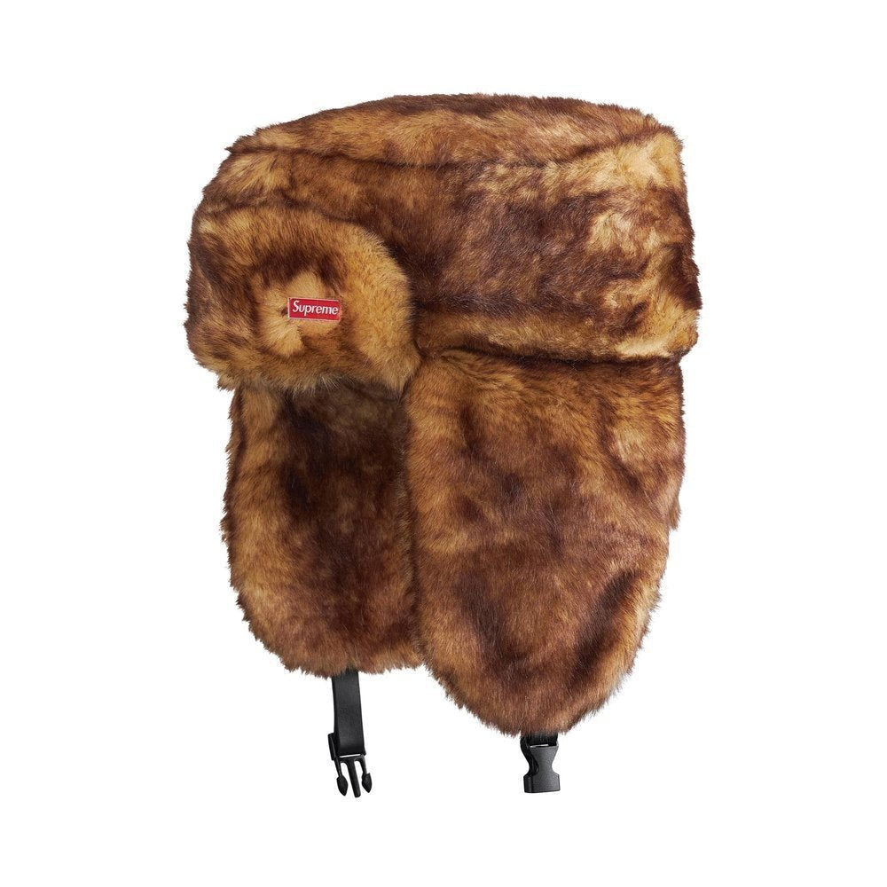 Supreme Ushanka Hat (FW25) Brown – hlavní pohled | Purekickz