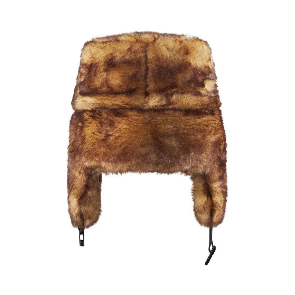 Supreme Ushanka Hat (FW25) Brown – boční pohled | Purekickz