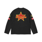 Supreme Vanson Leathers L/S Top Black – boční pohled | Purekickz