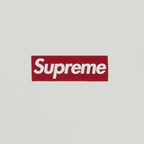 Supreme Washed Box Logo Crewneck White – boční pohled | Purekickz