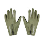 Supreme WINDSTOPPER Zip Gloves (FW25) Olive – hlavní pohled | Purekickz