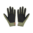 Supreme WINDSTOPPER Zip Gloves (FW25) Olive – boční pohled | Purekickz