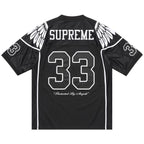 Supreme Wings Football Jersey Black – boční pohled | Purekickz
