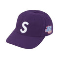 Supreme World Famous S Logo 6-Panel Purple – hlavní pohled | Purekickz