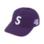 Supreme World Famous S Logo 6-Panel Purple – hlavní pohled | Purekickz