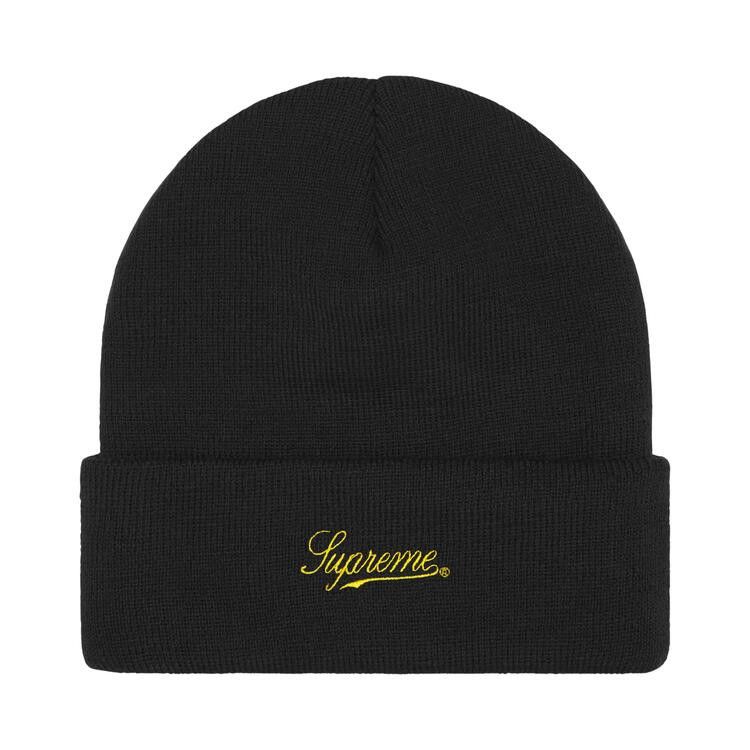 Supreme Wu-Tang Clan Beanie Black – boční pohled | Purekickz