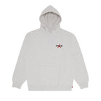 Supreme x Jordan Hooded Sweatshirt Ash Grey – hlavní pohled | Purekickz