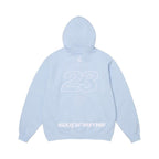 Supreme x Jordan Zip Up Hooded Sweatshirt Light Blue – boční pohled | Purekickz