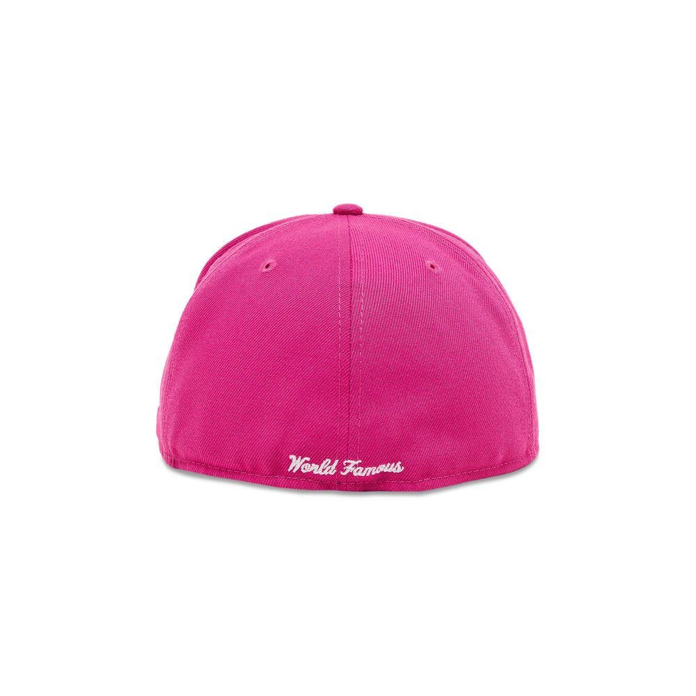 Supreme x New Era Breast Cancer Awareness Box Logo Fitted Hat Pink – zadní pohled | Purekickz