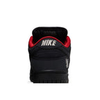 Supreme x Nike Dunk Low SB 'Black' – detail materiálu | Purekickz