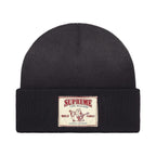Supreme x True Religion Beanie Black – boční pohled | Purekickz